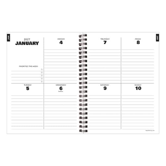 2027 Beatles Medium Weekly Monthly Planner